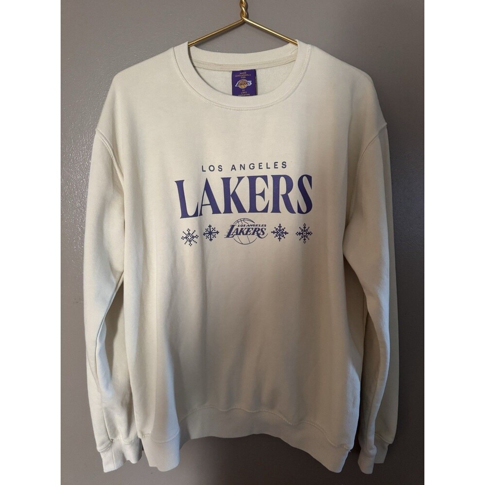 NBA Los Angeles Lakers Crewneck Holiday Sweatshirt Men’s XL